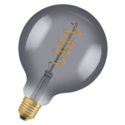 Lampa LED Vintage 1906 CL GLOBE125 Filament szkło przezroczyste SMOKE 15 non-dim 5W 818 E27 LEDVANCE (4058075269989)